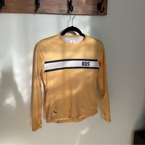 Tracksmith Yellow Long Sleeve Tee